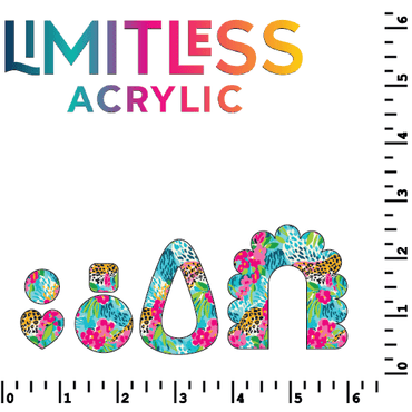 Preppy Leopard Pattern Acrylic Sheets - CMB Pattern Acrylic