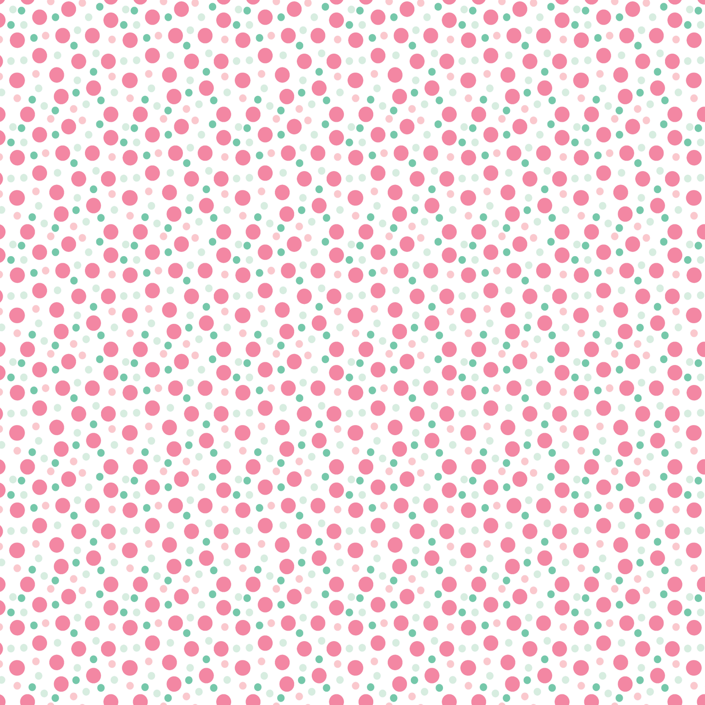 Sweet Watermelon Polka Dots Pattern Acrylic Sheets - CMB Pattern Acrylic