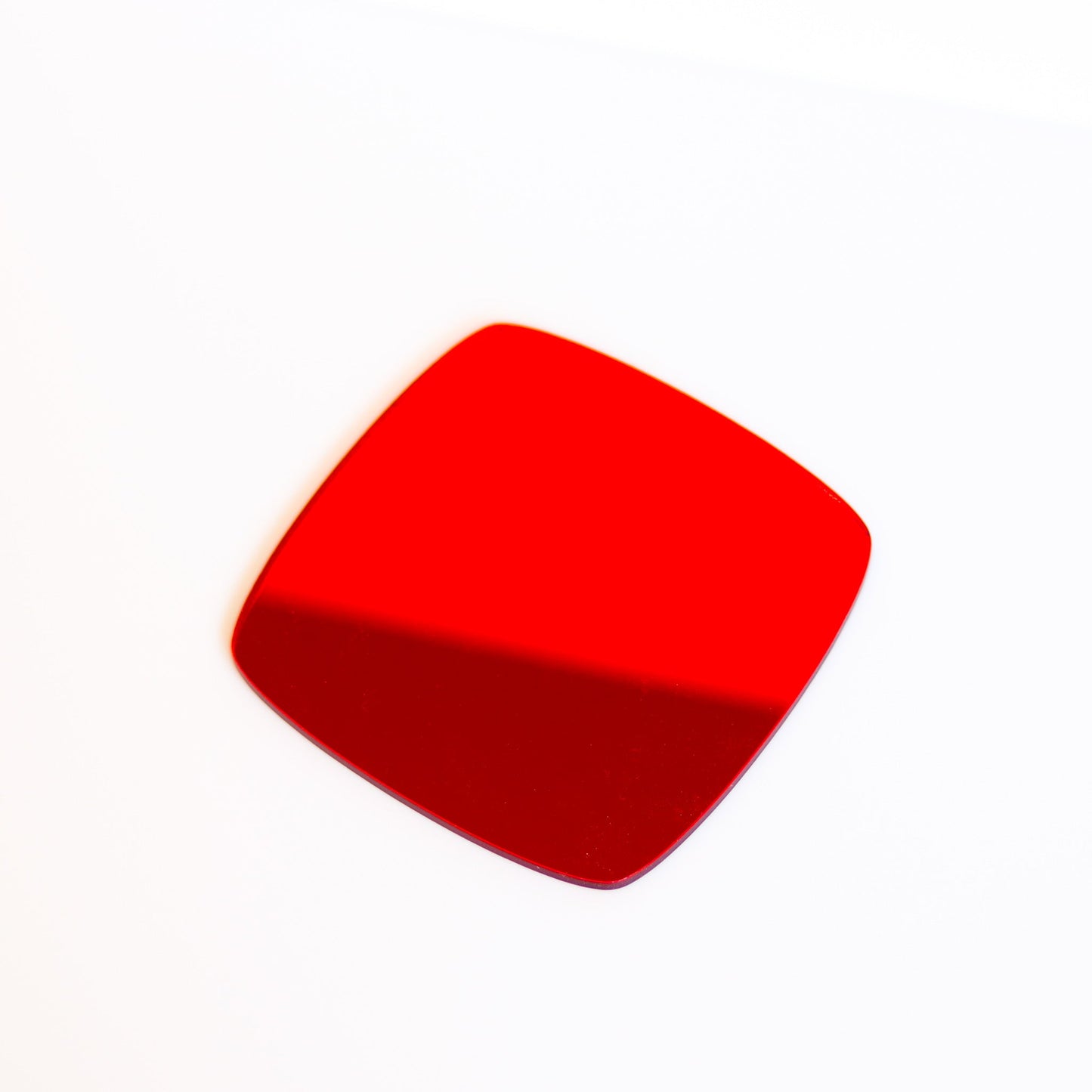 1/8" Bright Red Mirror Acrylic Sheet - Acrylic Sheets