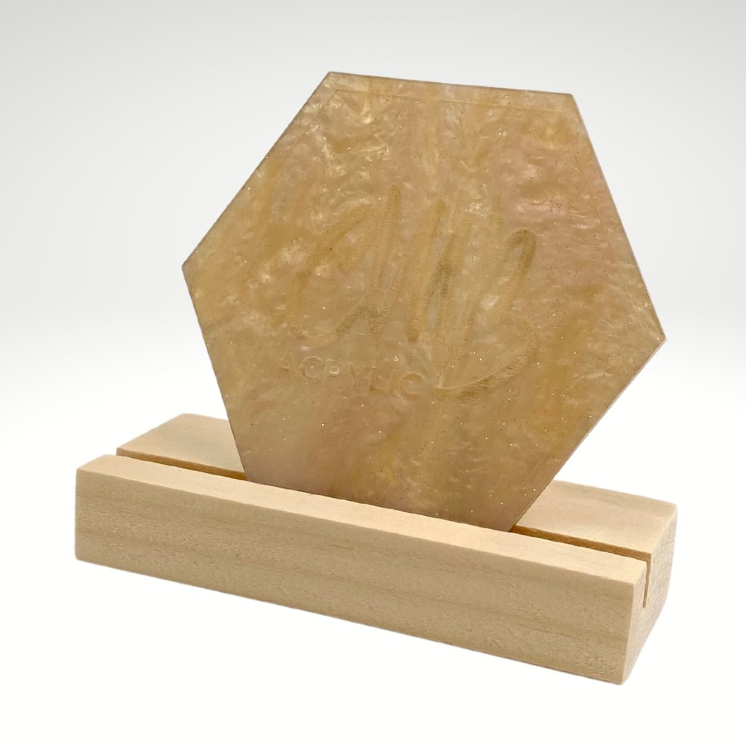 1/8" Copper Shell Marbled Glitter Acrylic Sheet - Acrylic Sheets