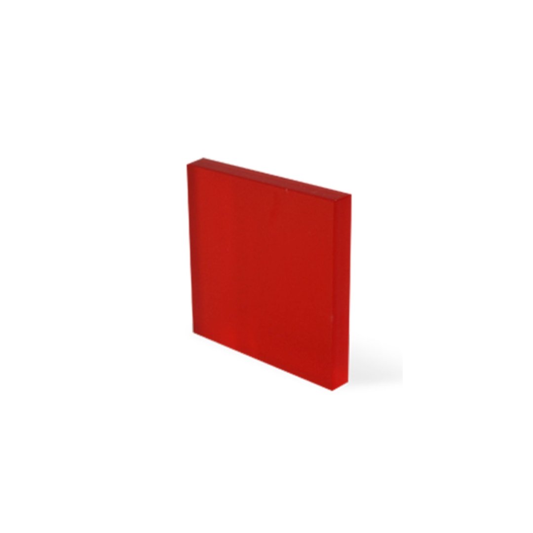 Frosted Cherry Red Acrylic Sheet - Frosted Matte Acrylic Sheets