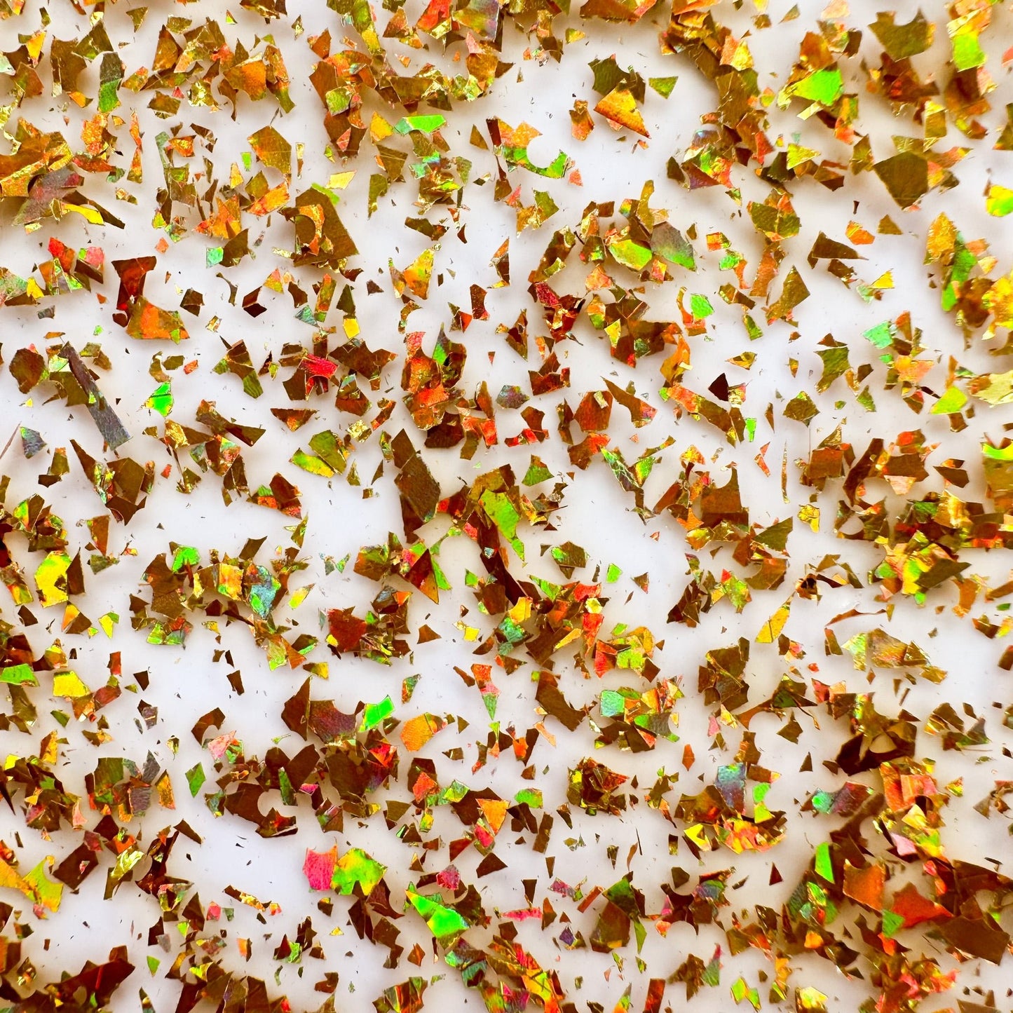 1/8" Gold Holo Crystal Flake Cast Acrylic Sheets - Acrylic Sheets