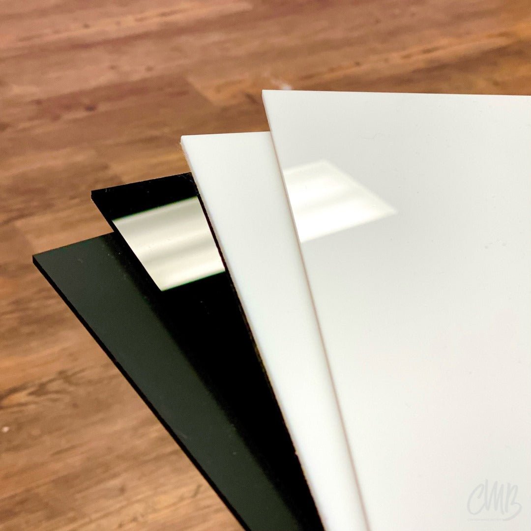 1/8" Matte White Acrylic Sheet (Single Sided Matte) - Acrylic Sheets