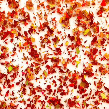 1/8" Orange Flake Glitter Cast Acrylic Sheets - Acrylic Sheets