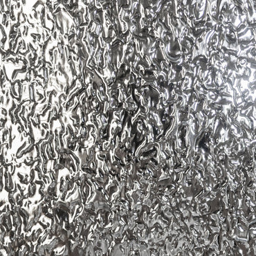 1/8" Silver Glacier Textured Mirror Acrylic Sheets - Acrylic Sheets