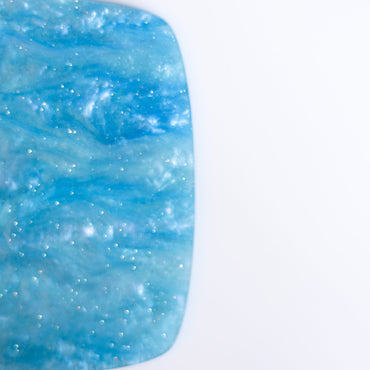 1/8" Sky Blue Marbled Glitter Acrylic Sheet - Acrylic Sheets