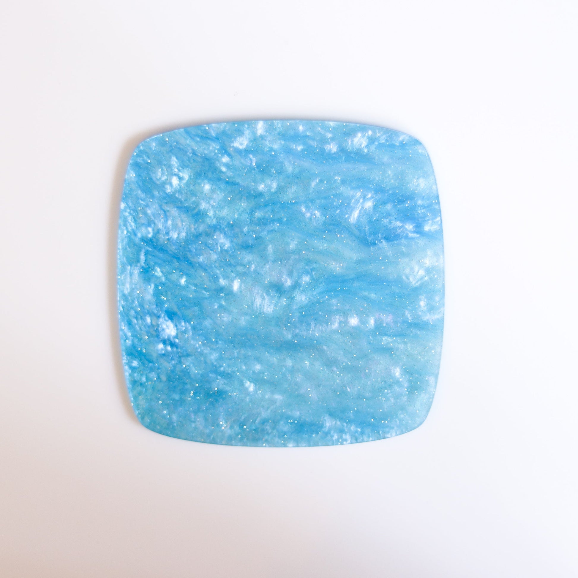 1/8" Sky Blue Marbled Glitter Acrylic Sheet - Acrylic Sheets