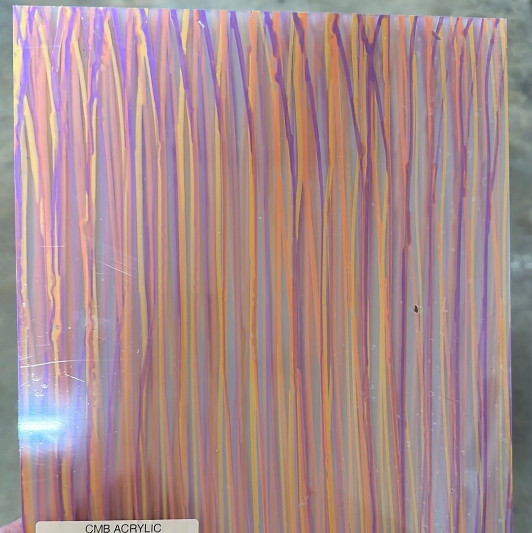 1/8" Sunset Serenity Curtain Call Cast Acrylic Sheets - Acrylic Sheets