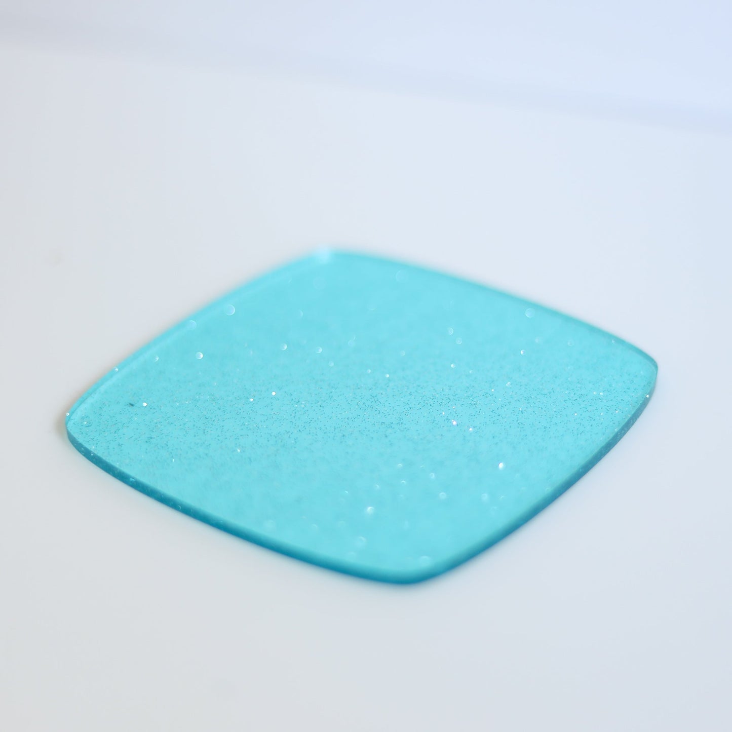1/8" Teal Glitter Jellies Acrylic Sheet - Acrylic Sheets
