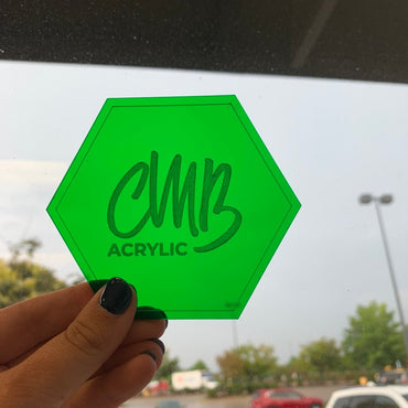 1/8" Transparent Green Acrylic Sheet - Acrylic Sheets