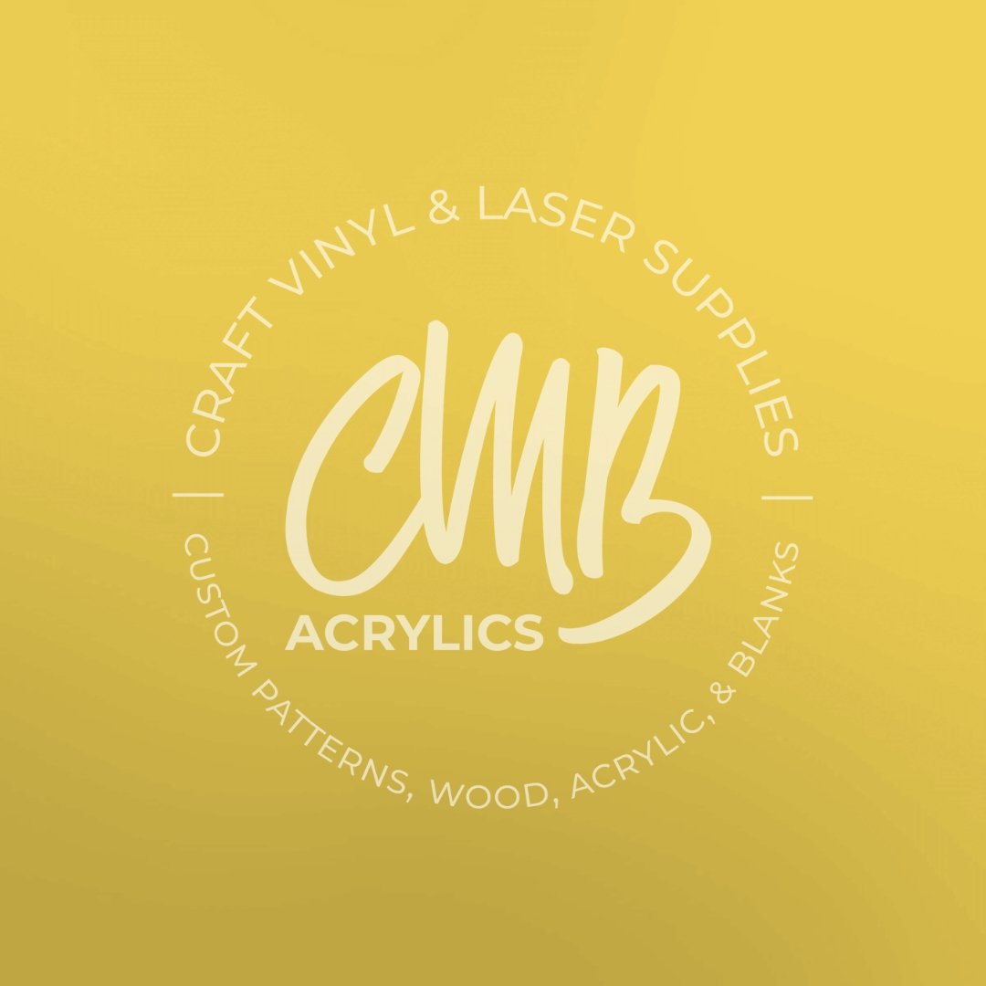 1/8" Yellow Matte/Gloss Cast Acrylic Sheets - Acrylic Sheets