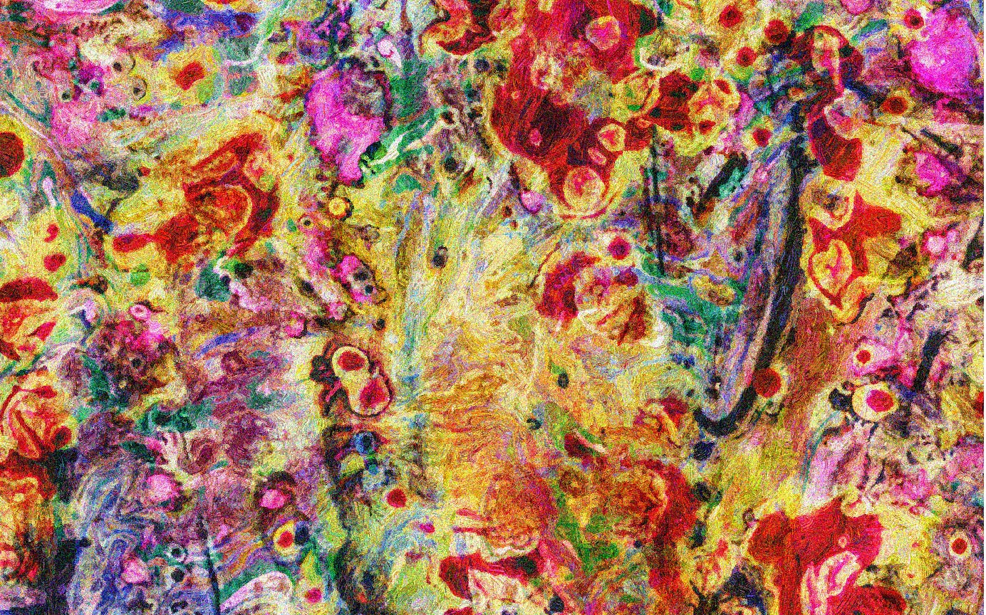 Abstract Oil Paint 2-1 Pattern Sheet - CMB Pattern Acrylic