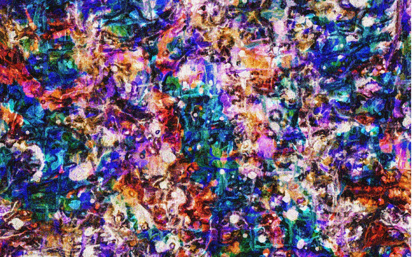 Abstract Oil Paint 3 Pattern Sheet - CMB Pattern Acrylic