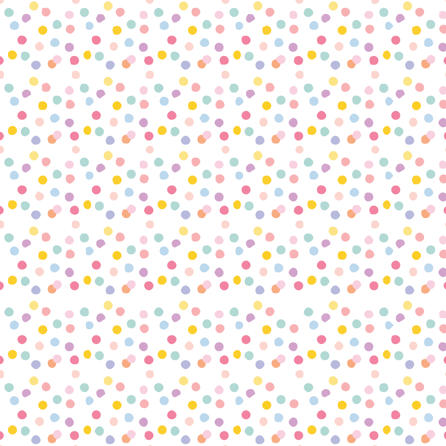 Big Confetti Dots Pattern Acrylic Sheets - CMB Pattern Acrylic