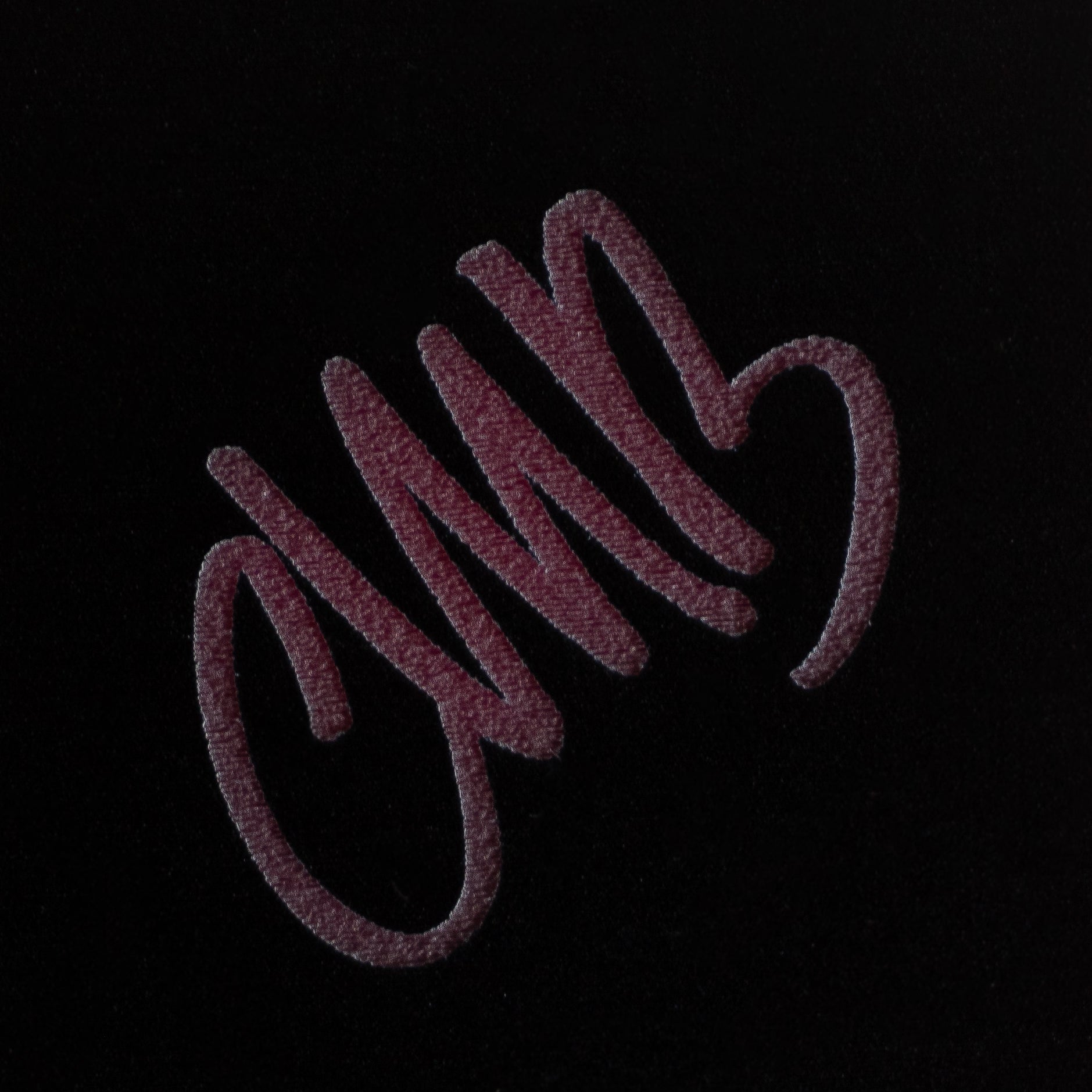 Black Two Tone Acrylic SELECT YOUR ENGRAVE COLOR - CMB Two Tone