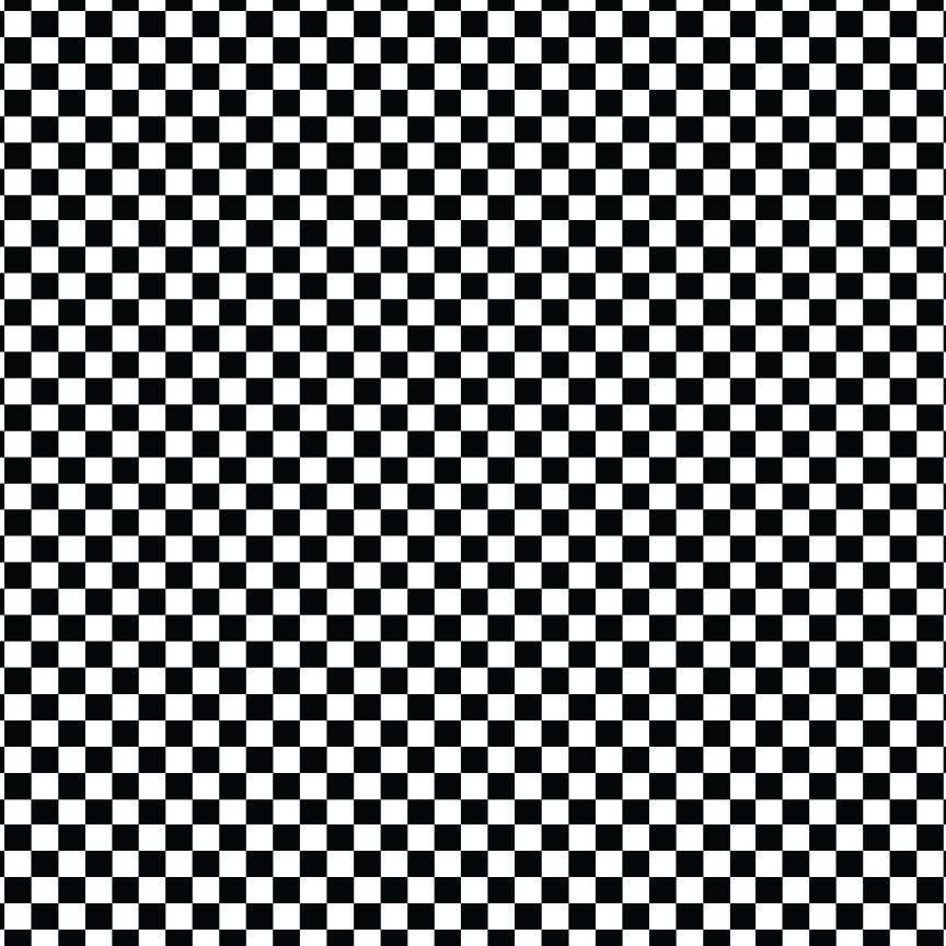 Black & White Checkered Pattern Acrylic Sheet - CMB Pattern Acrylic