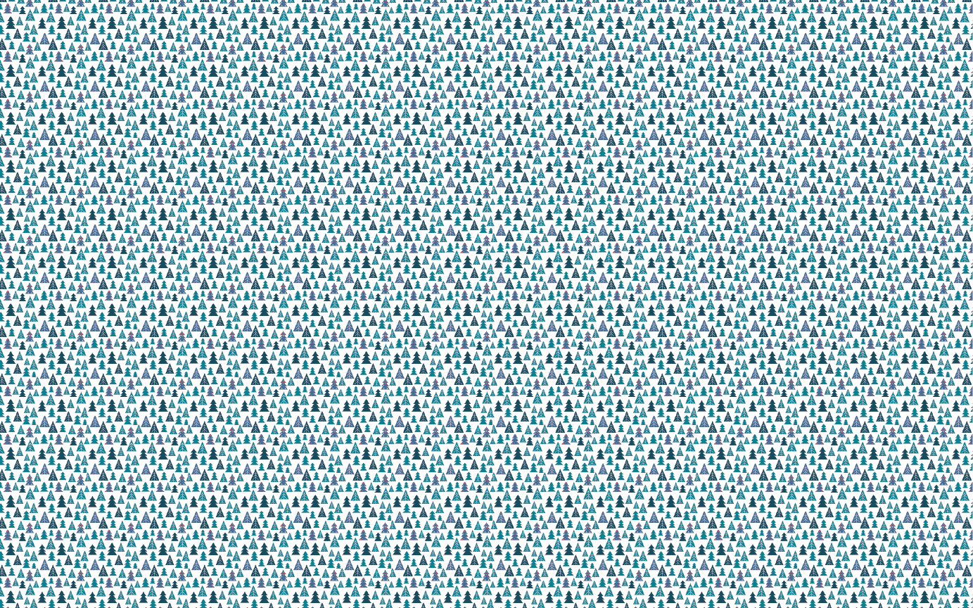 Blue Geometric Trees Pattern Acrylic Sheets - CMB Pattern Acrylic