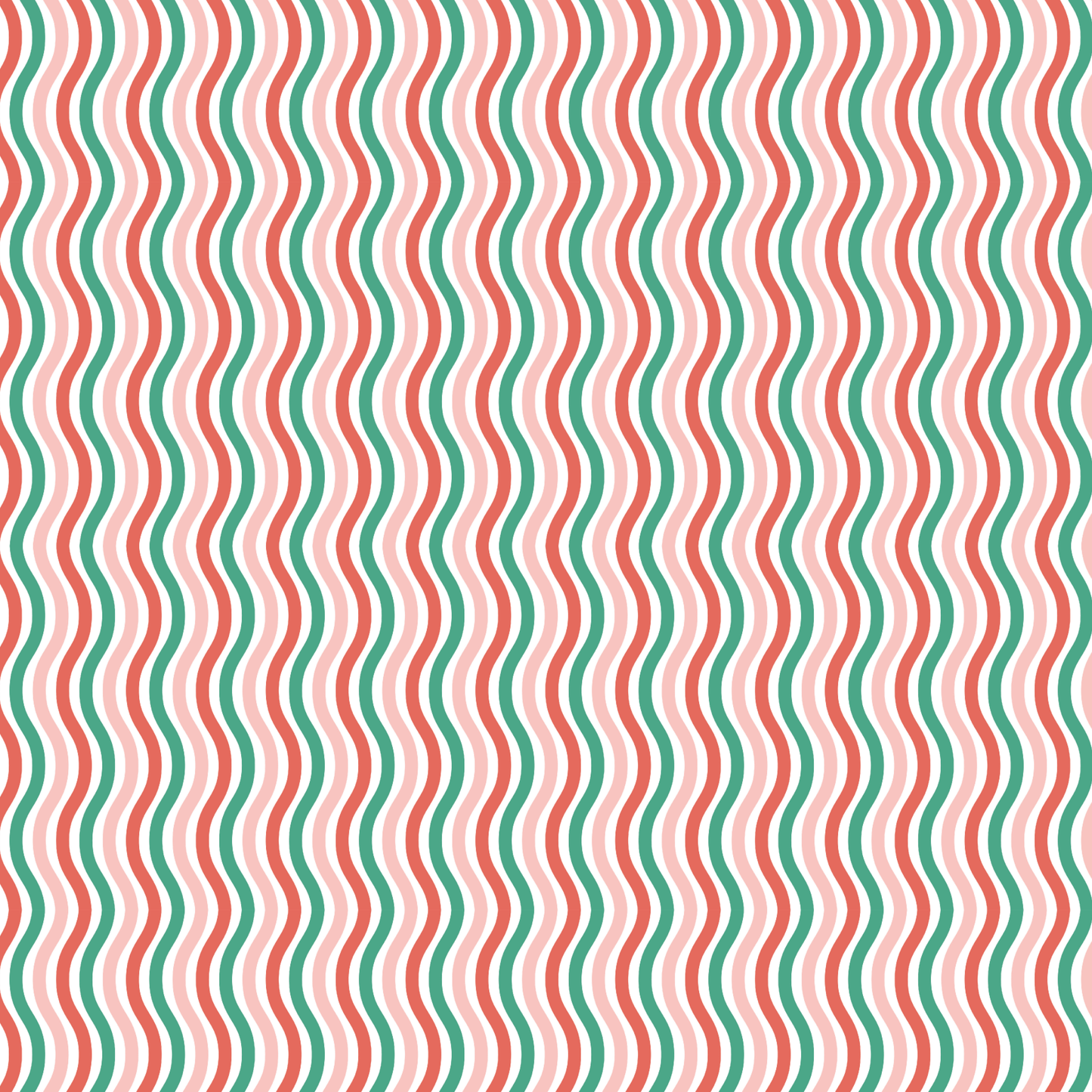 Boho Summer Waves Pattern Acrylic Sheets - CMB Pattern Acrylic