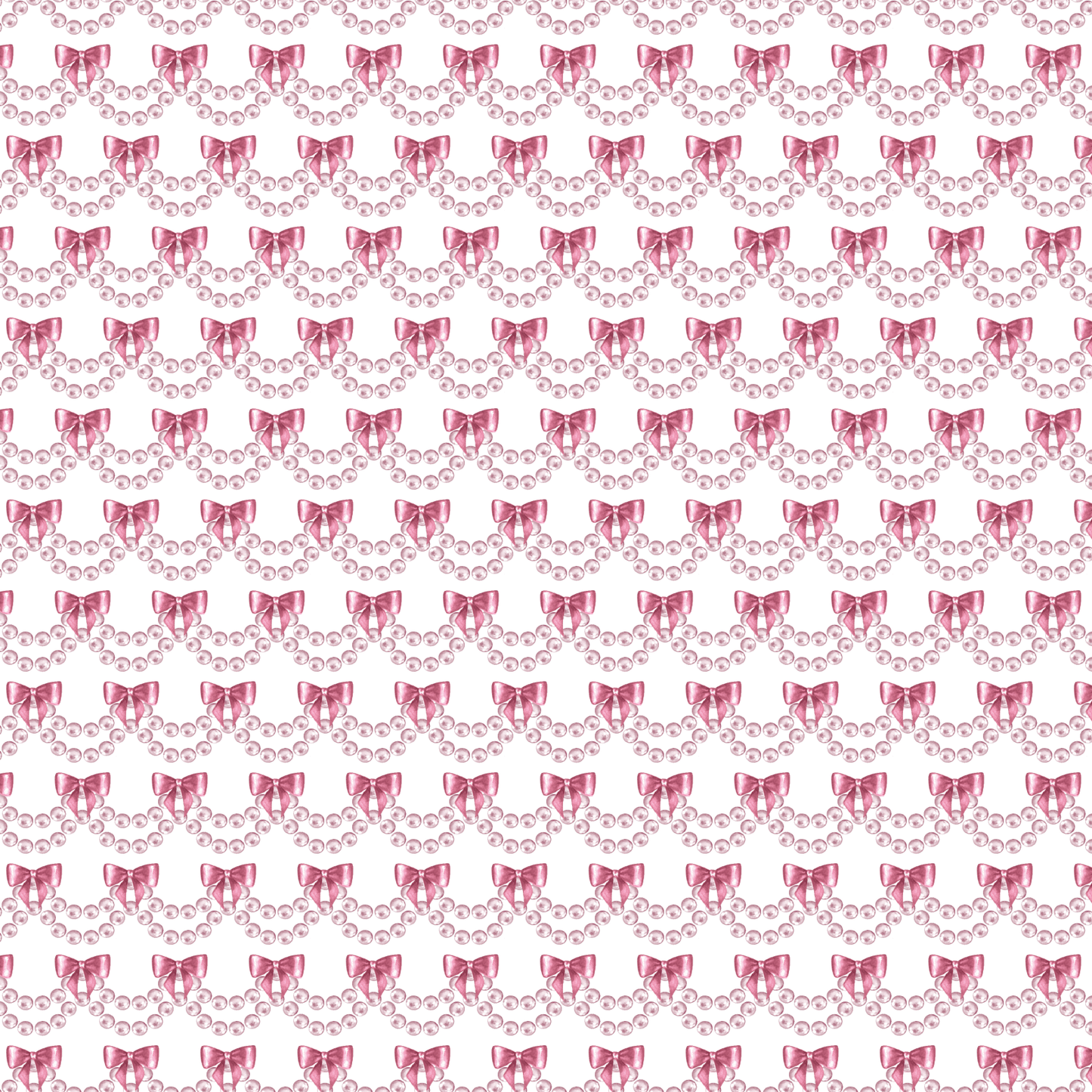 Bows & Pearls Pattern Acrylic Sheets - CMB Pattern Acrylic