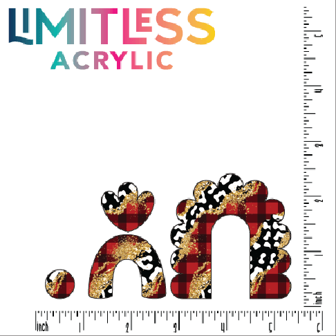 Buffalo Plaid Gone Wild Pattern Acrylic Sheet - CMB Pattern Acrylic