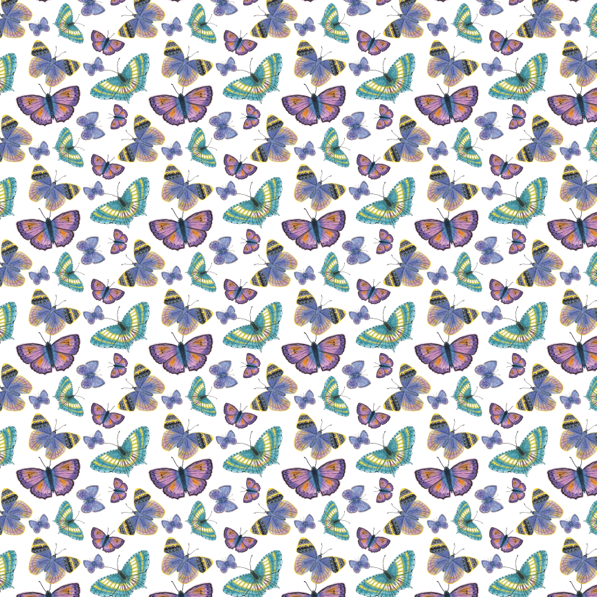 Butterflies Pattern Acrylic Sheets - CMB Pattern Acrylic