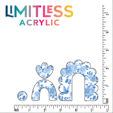 Chinoiserie Pattern Acrylic Sheet - CMB Pattern Acrylic