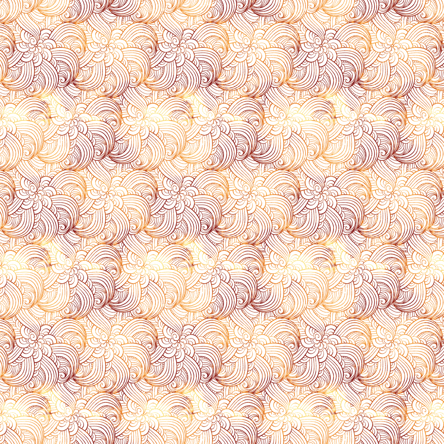 Golden Floral Waves Pattern Acrylic Sheets - CMB Pattern Acrylic