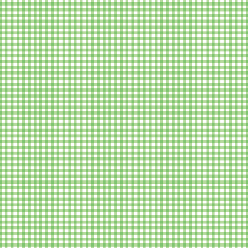 Green Gingham Pattern Acrylic Sheet - CMB Pattern Acrylic