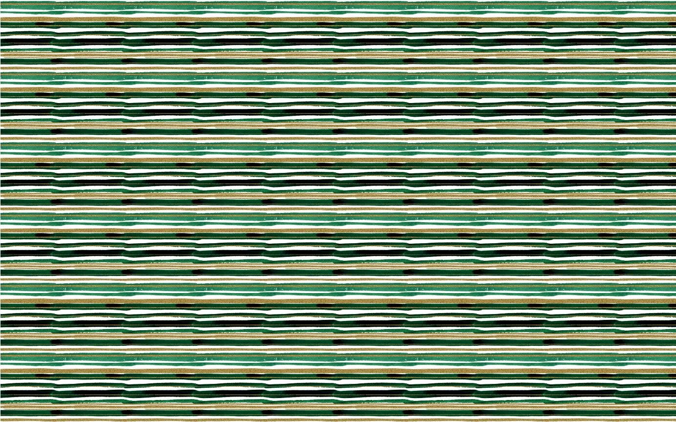 Green & Gold Brushstroke Stripes Pattern Acrylic Sheet - CMB Pattern Acrylic