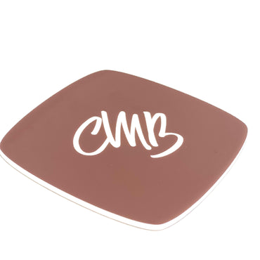 CMB Two Tone Printed Acrylic Camel Engraves White - CMB Pattern Acrylic