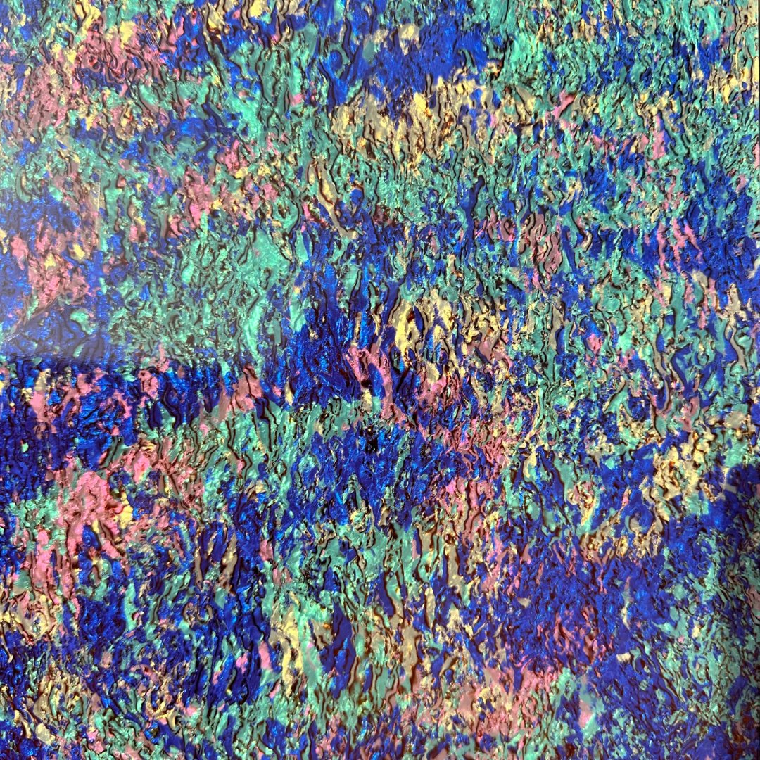 Jungle Blue Celluloid Acrylic Sheets -