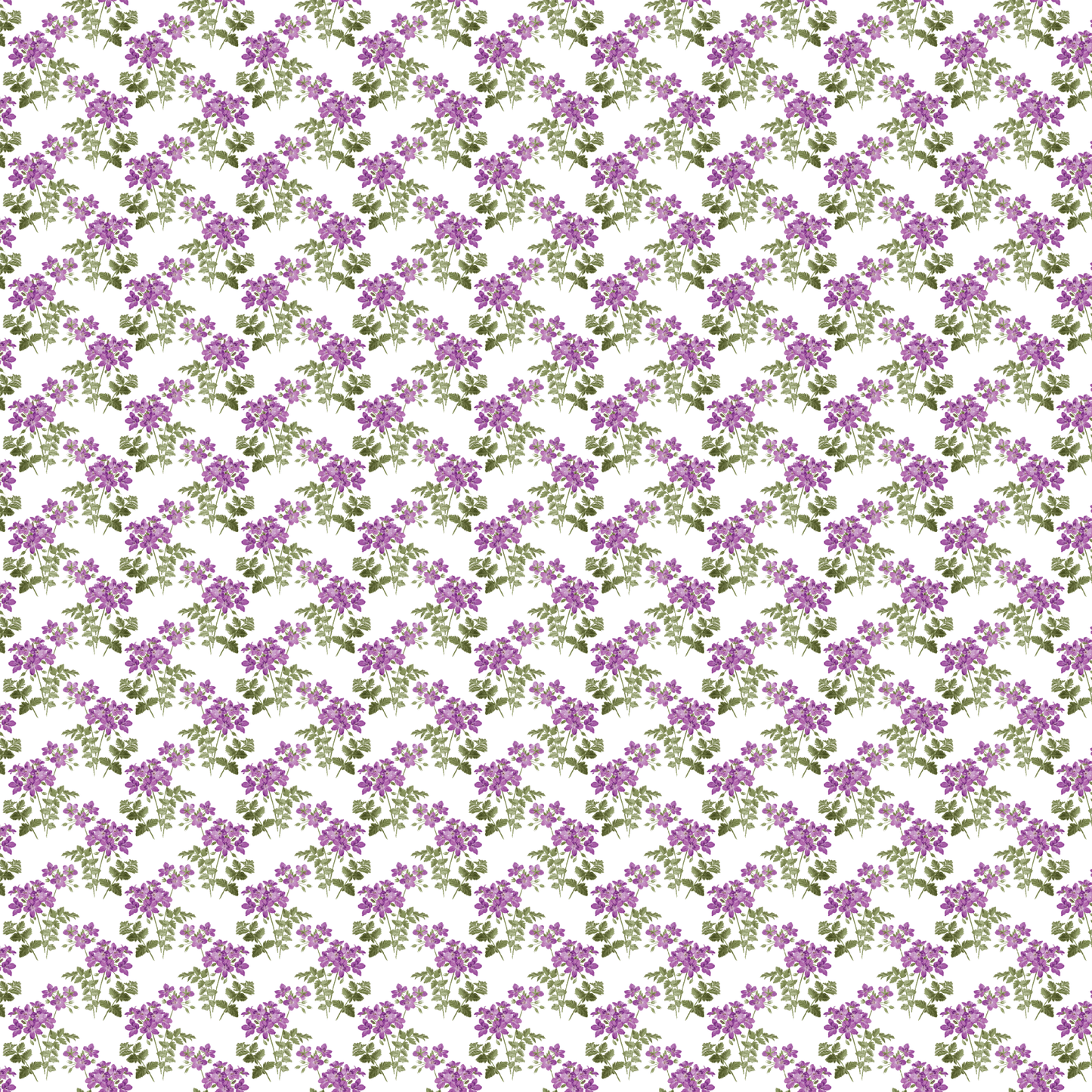 Lavender Floral Pattern Acrylic Sheets - CMB Pattern Acrylic