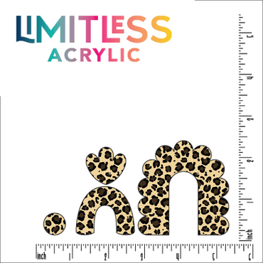 Leopard Pattern Acrylic Sheet - CMB Pattern Acrylic