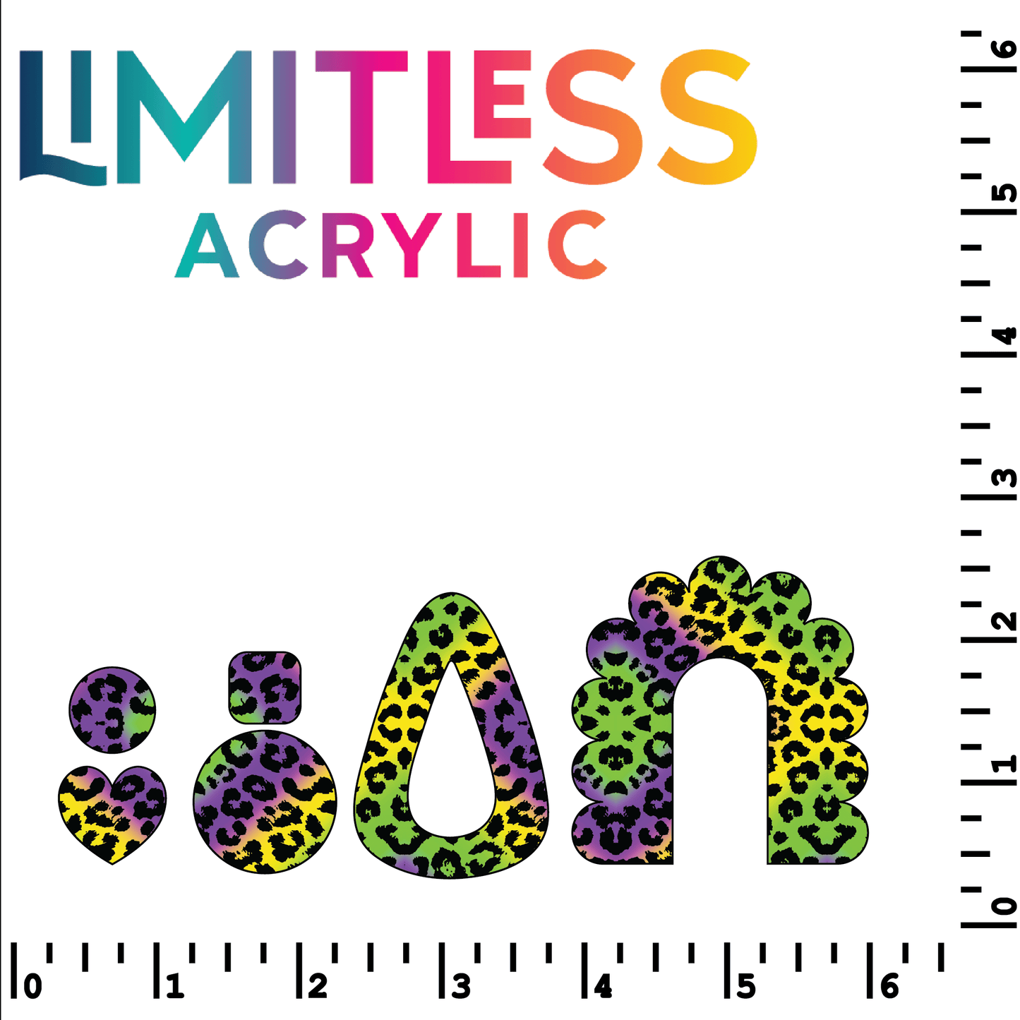 Mardi Gras Leopard Pattern Acrylic Sheets - CMB Pattern Acrylic