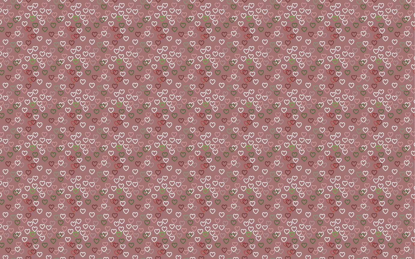 Mauve Interlocking Hearts Pattern Acrylic Sheet - CMB Pattern Acrylic