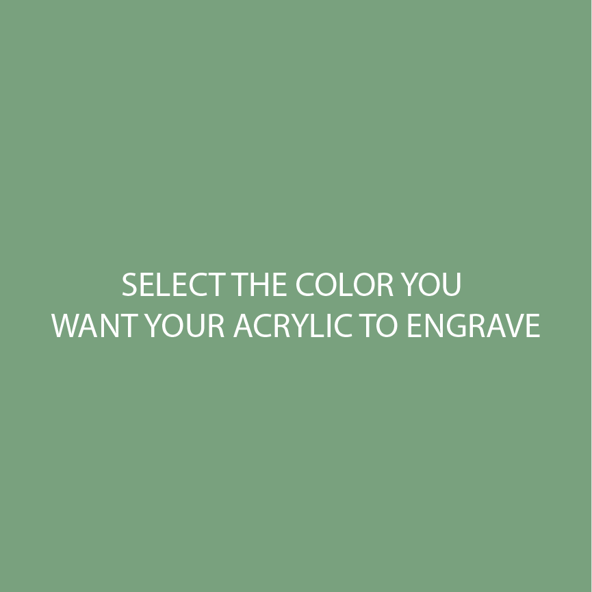 Mint Two Tone Acrylic Sheets | SELECT YOUR ENGRAVE COLOR - CMB Two Tone