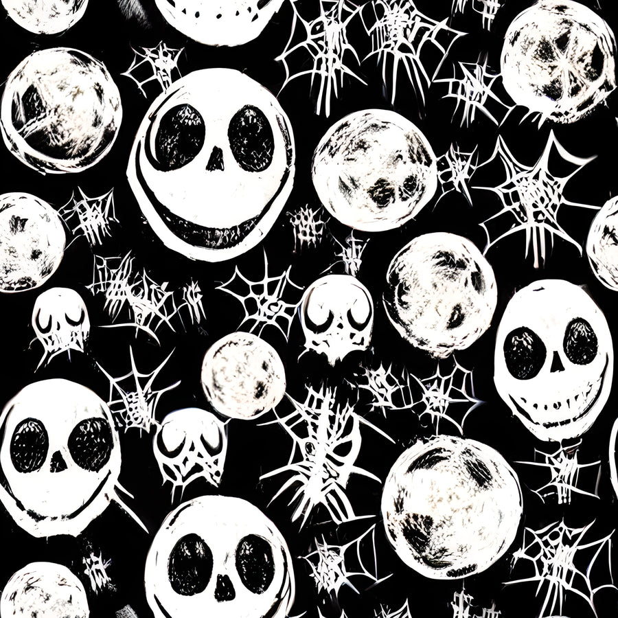 Nightmare Before Halloween Pattern Acrylic Sheets - CMB Pattern Acrylic