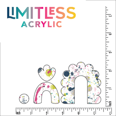 Paint Splatter Pattern Acrylic Sheet - CMB Pattern Acrylic