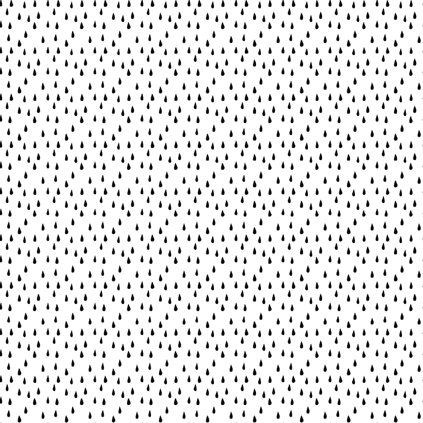 Raindrops Monochromagic Pattern Acrylic Sheets -