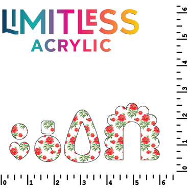 Roses Pattern Acrylic Sheets - CMB Pattern Acrylic