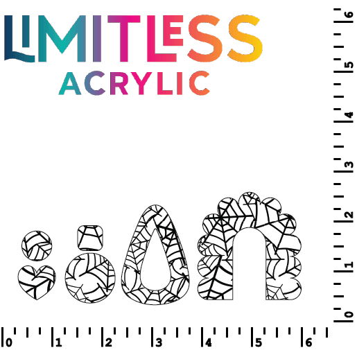 Spiderwebs 2 Pattern Acrylic Sheets - CMB Pattern Acrylic