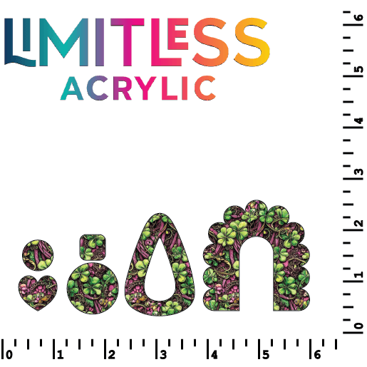 Storybook Clover Pattern Acrylic Sheets - CMB Pattern Sheets - Local Plastic & Wholesale Acrylic Sheets Supplier