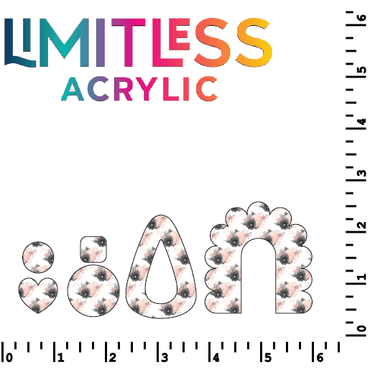 Sweet Floral Pattern Acrylic Sheets - CMB Pattern Acrylic