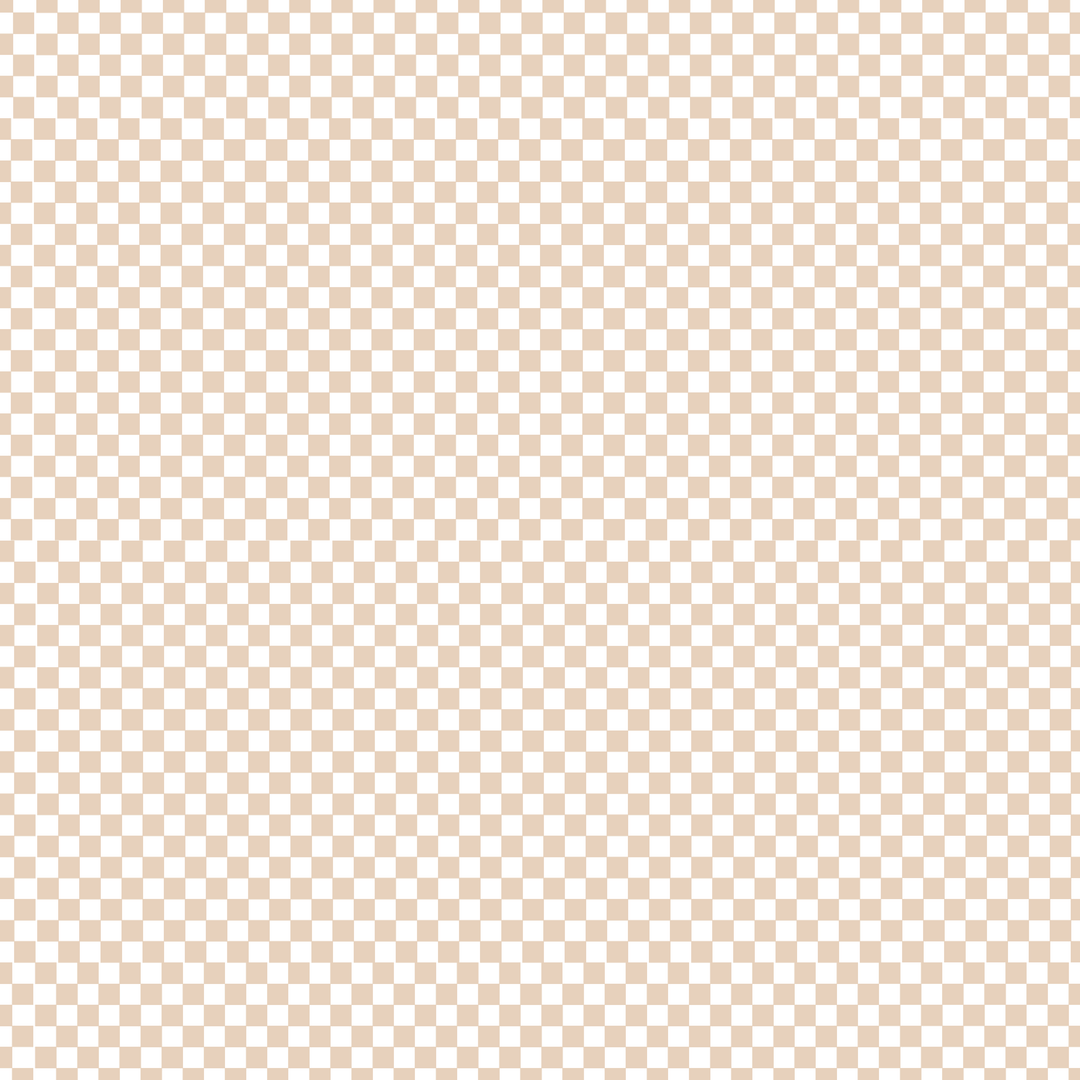 Tan & White Checkered Pattern Acrylic Sheet - CMB Pattern Acrylic