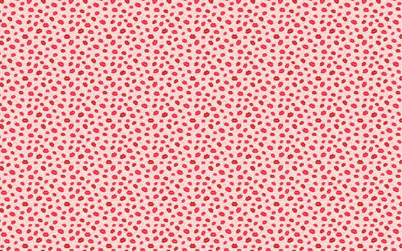 Valentine Leopard Lips Pattern Acrylic Sheet - CMB Pattern Acrylic