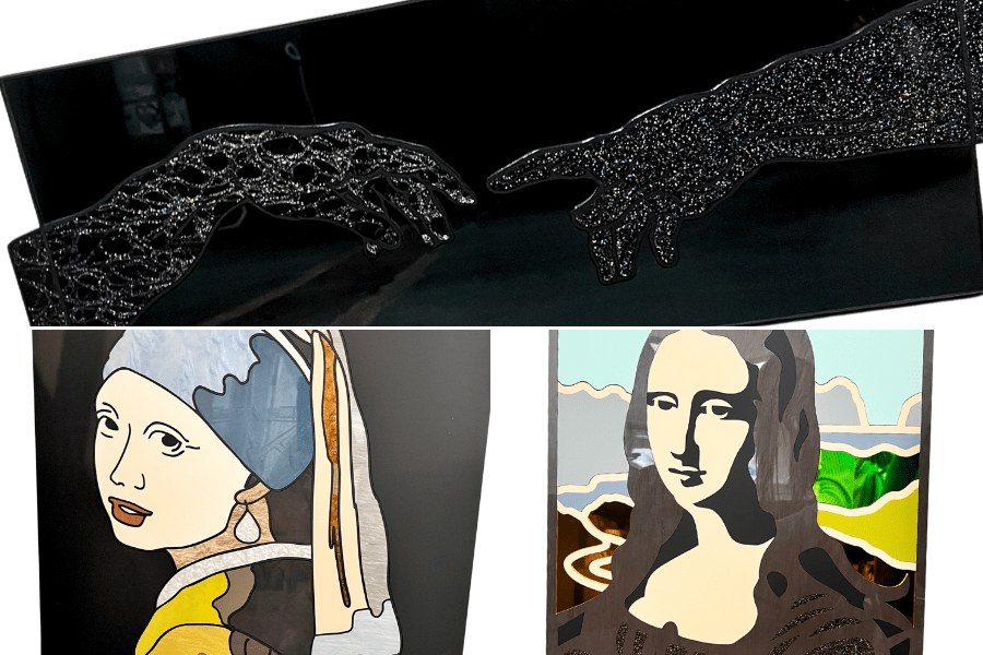 Bringing Classic Art to Life with Acrylic: Our APA Las Vegas Gallery Experience - Custom Made Better