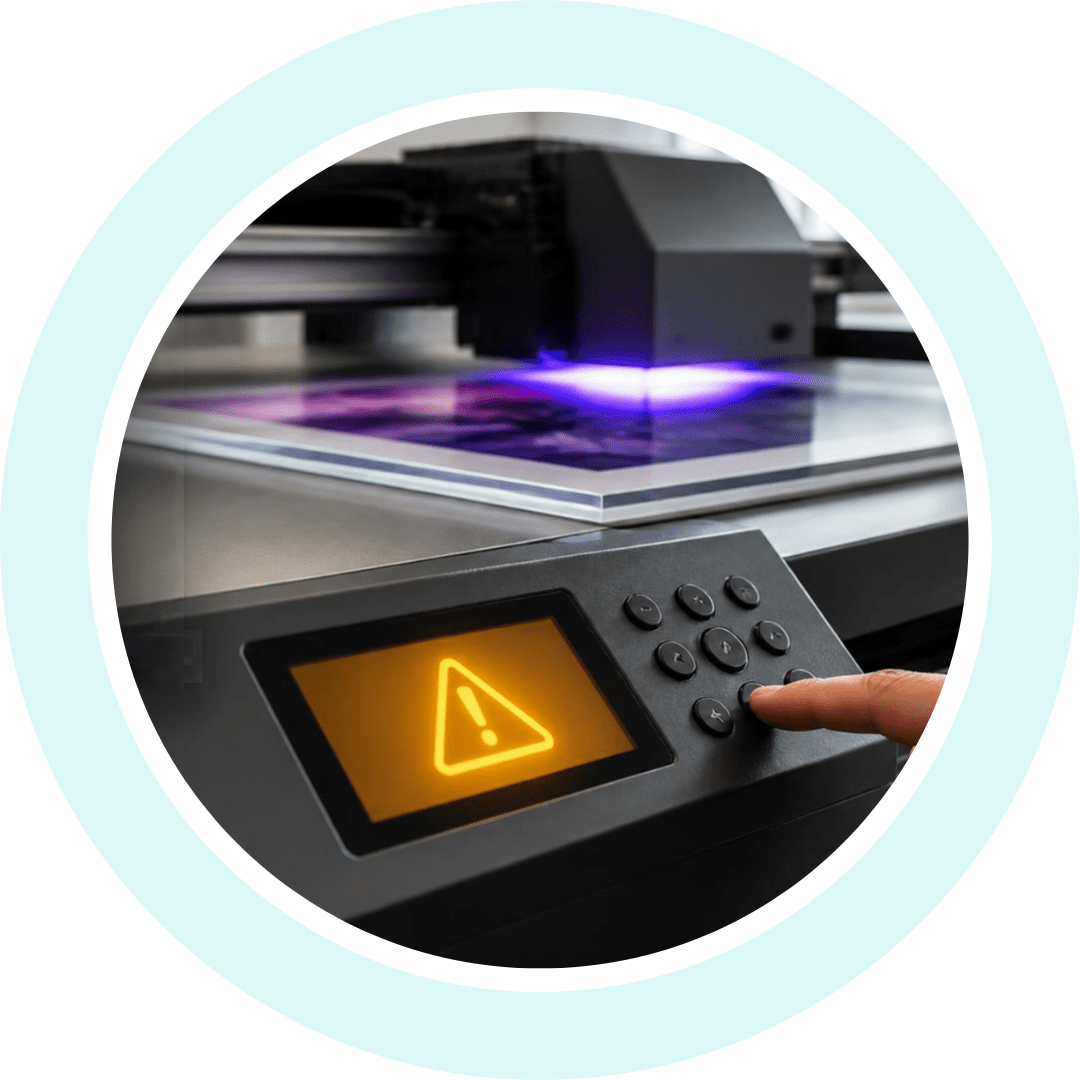 Common UV Printer Error Messages & Warnings, Explained - Custom Made Better