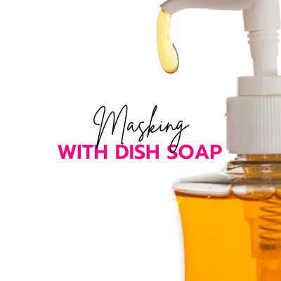 Dish Soap Trick / Masking Acrylic with Dish Soap - Custom Made Better