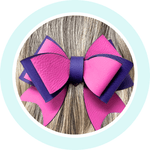 How to Make DIY Leatherette Bows with CMB Materials - Custom Made Better