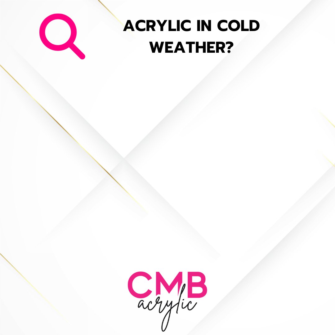 Is Acrylic Safe For Outdoor Use in Colder Weather - Custom Made Better